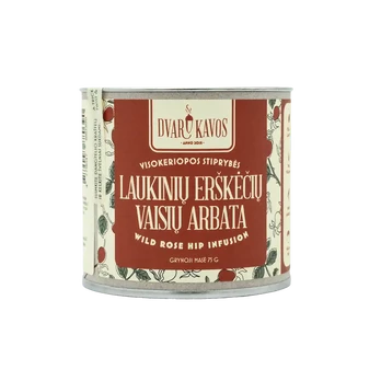 Laukinių erškėčių vaisių arbata 75 g.