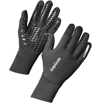 GripGrab AquaShield Neoprene RaceDay pirštinės | Black, S