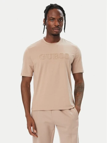 Guess Marškinėliai Z2YI11 J1314 Smėlio Regular Fit