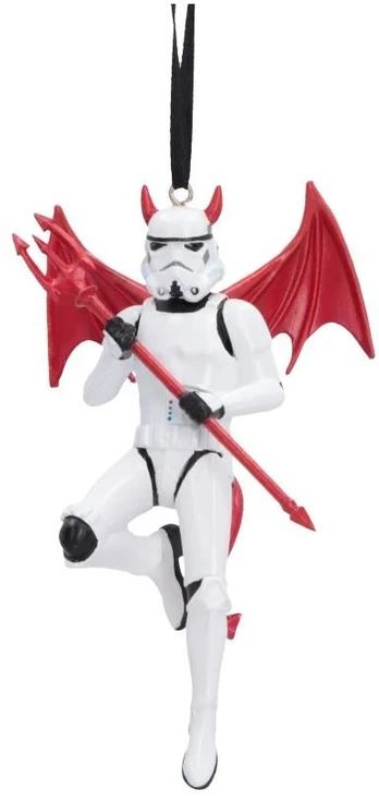 Nemesis Now Star Wars - Stormtrooper Devil Hanging Ornament