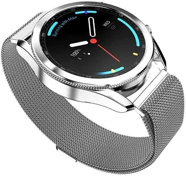 Mercury Mercury Mesh Apple Watch apyrankė 42mm sidabrinė / sidabrinė