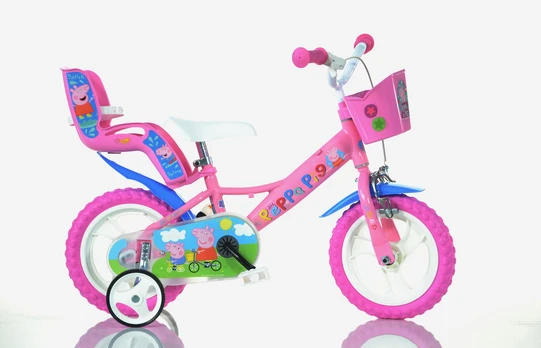 Vaikiškas dviratis Dino Bikes Peppa Pig, 12"