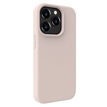 Evelatus iPhone 15 Pro Max Premium Soft Touch silikoninis dėklas Apple Pink Sand