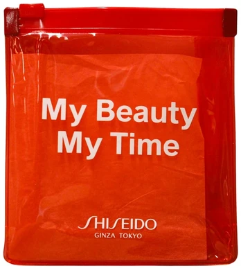 Shiseido, My Beauty My Time, GWP Textile Pouch