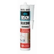 Universalus silikonas Bison, 280 ml, baltas