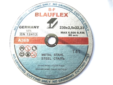 Diskas metalui 230x2,5 BLAU FLEX