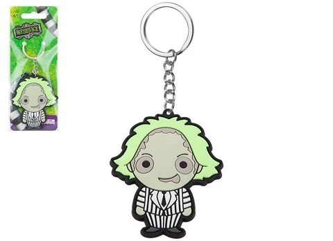 BEETLEJUICE raktų pakabukas 2D 6cm., 300220