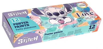 Dažai guašas Stitch, 20 ml, 12 sp. kaina