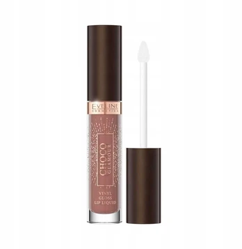 Eveline Cosmetics Choco Glamour Lūpų blizgis 01 Ruby Chocolate 4.5 ml