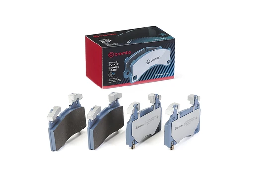 Stabdžių trinkelių rinkinys, diskinis stabdys BREMBO P 10 064E