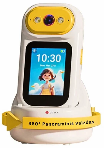 Goapa Išmani stebėjimo kamera su įkrovimo stotele