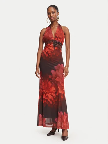 Bardot Vasarinė suknelė Elera 60489DB1 Raudona Regular Fit