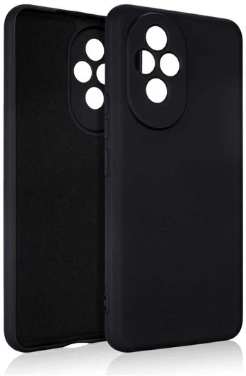 Dėklas Beline Silicone Honor 200 juoda