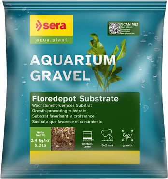 sera Aquarium Gravel Floredepot 2,2L akvariumui