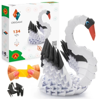 Alexander Kūrybinis rinkinys - Origami 3D gulbė