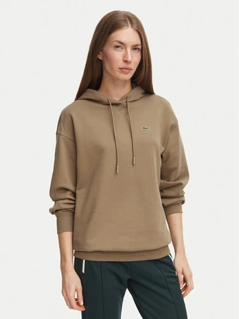 Lacoste Džemperis SF7612 Šviesiai ruda Oversize