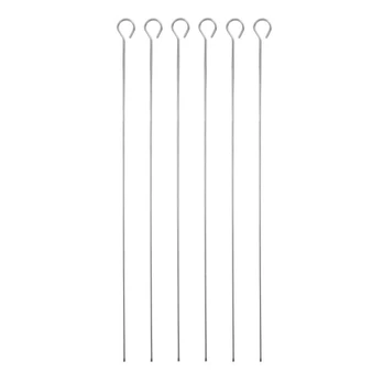 Iešmas Masterclass Flat Sided Skewers, Set of 6, 40 cm, 6 vnt.