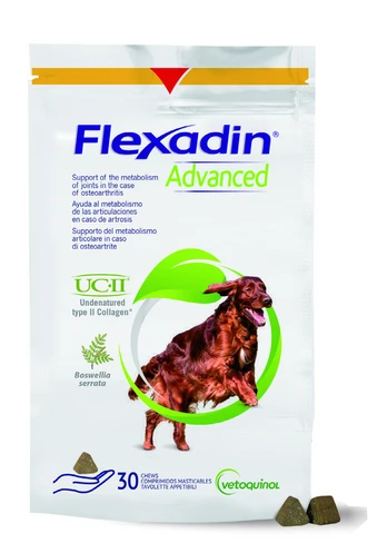 Vitaminai šunims VETOQUINOL Flexadin Advanced 30 vnt.
