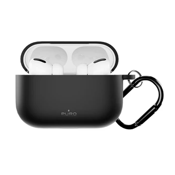 Puro Silicon Cover ICON for Airpods Pro 3, juodas