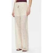 Vero Moda Medžiaginės kelnės Maya 10325044 Smėlio Wide Leg