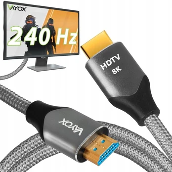 HDMI 8K kabelis 1 m VA0329-1 Vayox