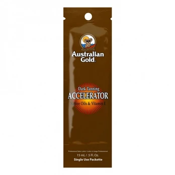 AUSTRALIAN GOLD DARK TANNING ACCELERATOR soliariumo įdegio kremas, 15 ml