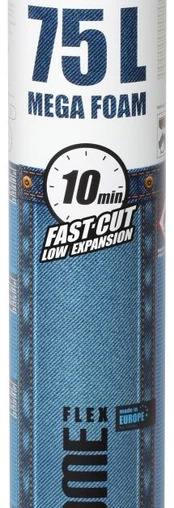 Montavimo putos FOME FLEX Fast Cut 75 L, 870ml