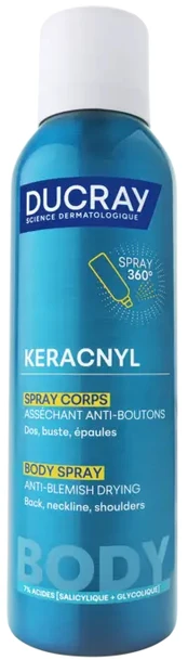 Ducray KERACNYL body spray 150 ml