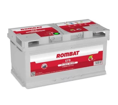 Akumuliatorius ROMBAT EFB, START-STOP, 12 V, 95 Ah, 850 A, L5, 353 X 175 X 190 mm