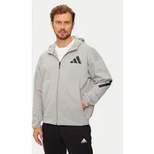 adidas Džemperis Z.N.E. JF2450 Pilka Regular Fit