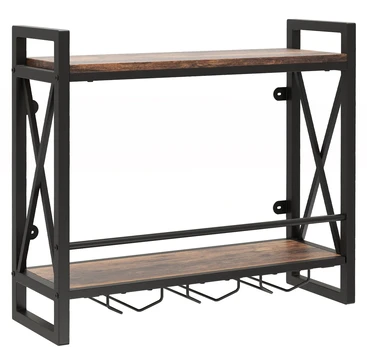 Sieninis vyno laikiklis Rustic Brown
