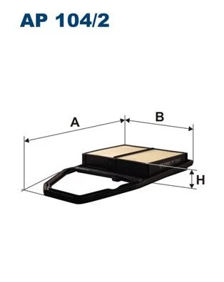 Oro filtras FILTRON AP104/2