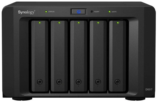 Serveris NAS EXPAN TOWER 5BAY/NO HDD ESATA DX517 SYNOLOGY