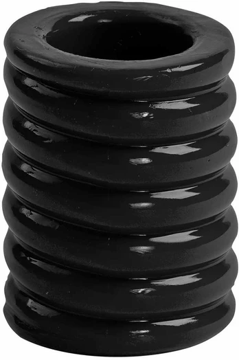 Doc Johnson TitanMen Support Cage TPE Juodas - Anatomical Ring System