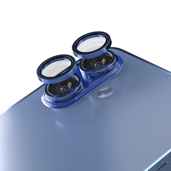 Telforceone Etteri camera lens protector for iPhone 16 / 16 Plus mėlynas