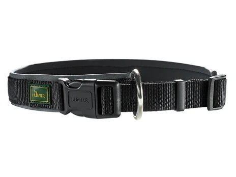 Hunter Vario Plus 50-55 Neoprene Black/Gray Šuns antkaklis