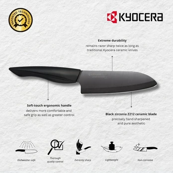 Kyocera Zk-075 Bk Keraminis juodas