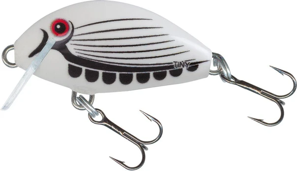 Skęstantis vobleris Salmo Tiny, 3 cm, White Bait