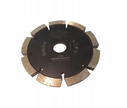 Deimantinis diskas 125mm grioveliams 6mm Magma Mtpb125