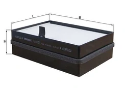 Filtras, salono oras KNECHT LA 432