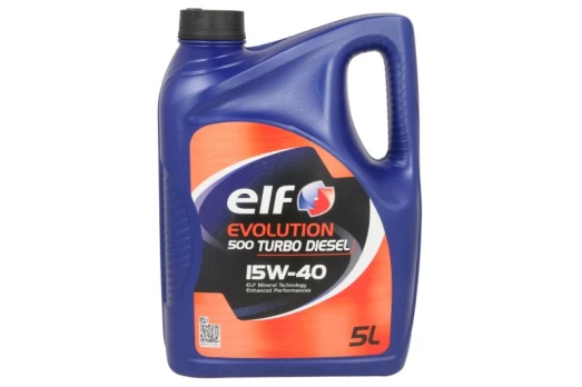 Variklių alyva ELF EVOLUTION (5L) 15W40 EVO 500 TD 15W40 5L