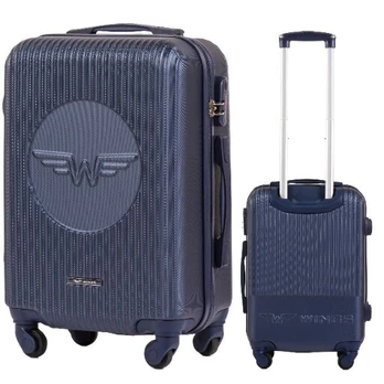 Mažas lagaminas Wings SWL01, 55cm mėlynas