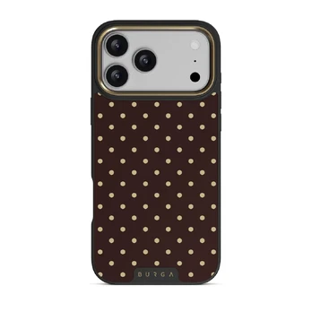 Sorry Busy - iPhone 17 Pro Max Case, Elite Dark (MagSafe) / Gold