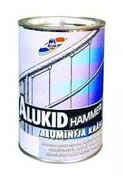 Emaliniai dažai Rilak Alukid Hammer, 0.9 l, sidabro