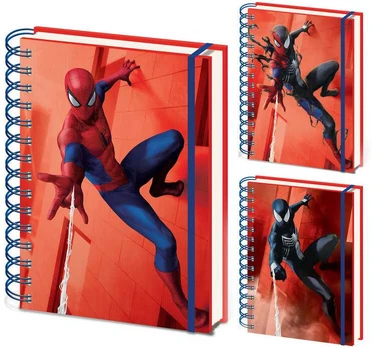 Pyramid Marvel Spiderman A5 3D lenticular notebook