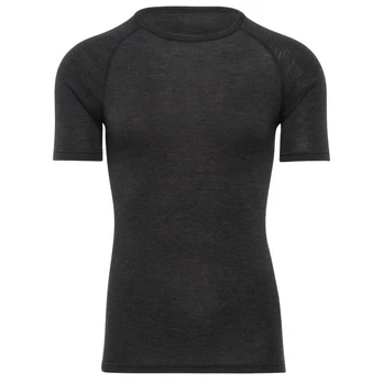 THERMOWAVE Marškinėliai MERINO WARM SS Juoda