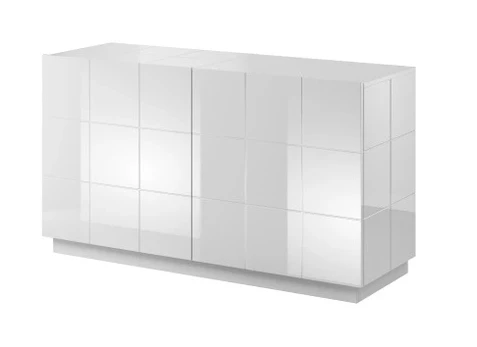 chest of drwewr KOM2D REJA white gloss/white gloss