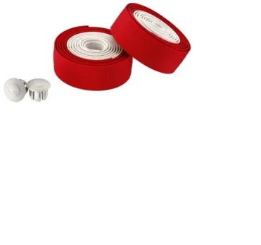 None GIANT Connect Gel Handlebar Tape, baltas/red