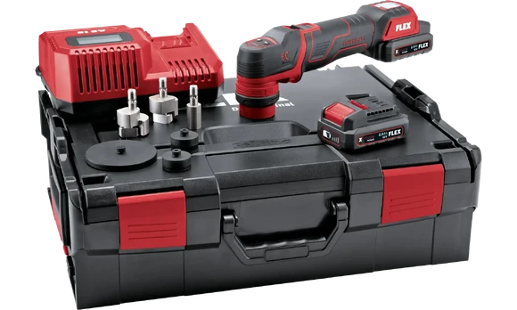 FLEX poliruoklis PXE 80 10,8-EC/2,5 SET