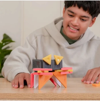 CONNETIX - magnetinis konstruktorius PRO Build It 4 Ways Creatures Pack, 36d.